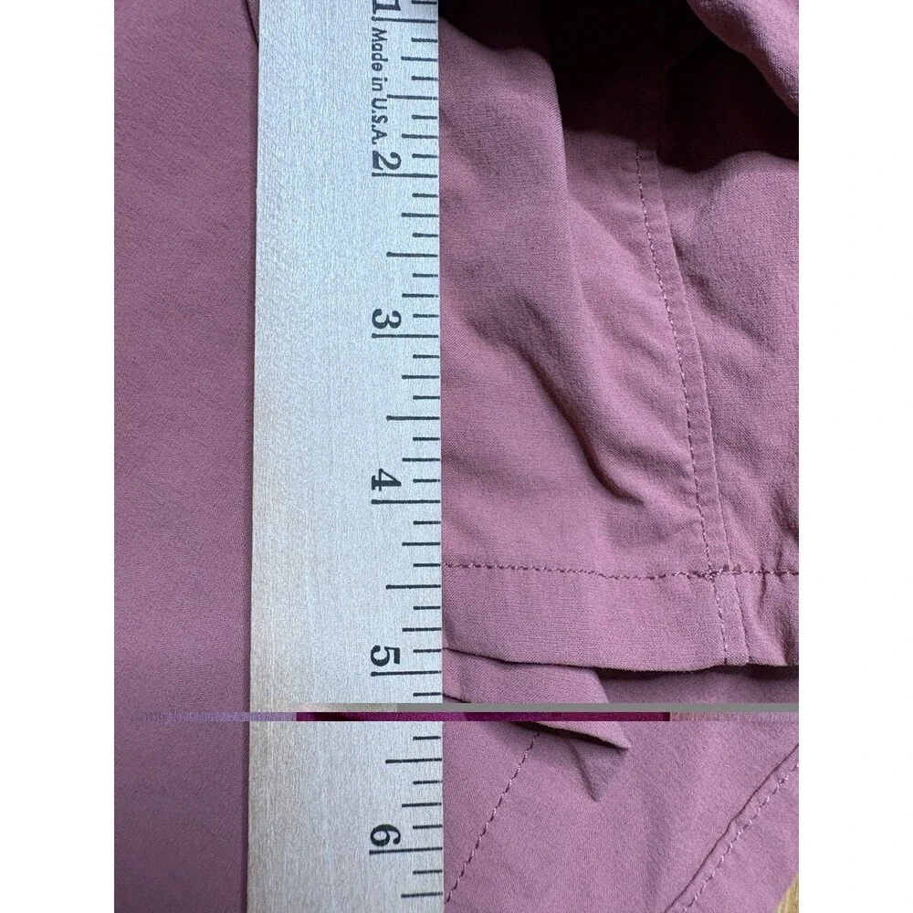 Patagonia Quandary Shorts Women Size 4 Rosehip 5" Outdoor Lightweight Hiking - Picture 8 of 9
